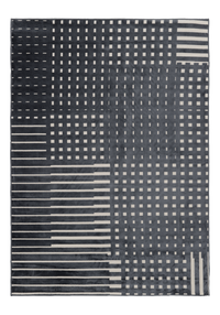 109422-9700; Vallila Ristikko-matto Antrasiitti / 140x200 cm 