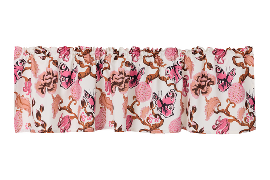 108559-4200; Vallila Fantasia-verhokappa Vihreä-pinkki / 60x250 cm 
