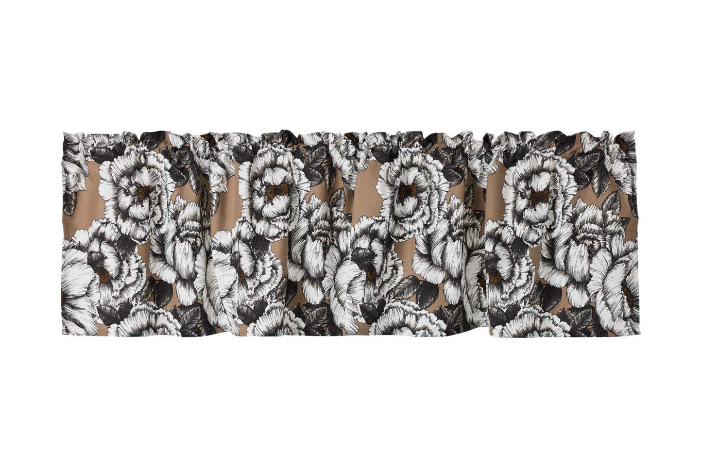 23310-101283-1102VA; Vallila Alma-verhokappa Mokka / 60x250 cm 