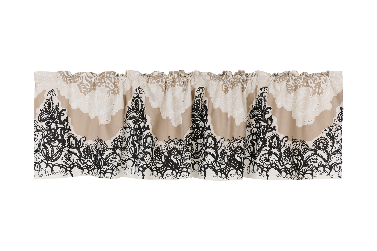 VS110194-1099; Vallila Mandariini-verhokappa Latte / 60x250 cm 