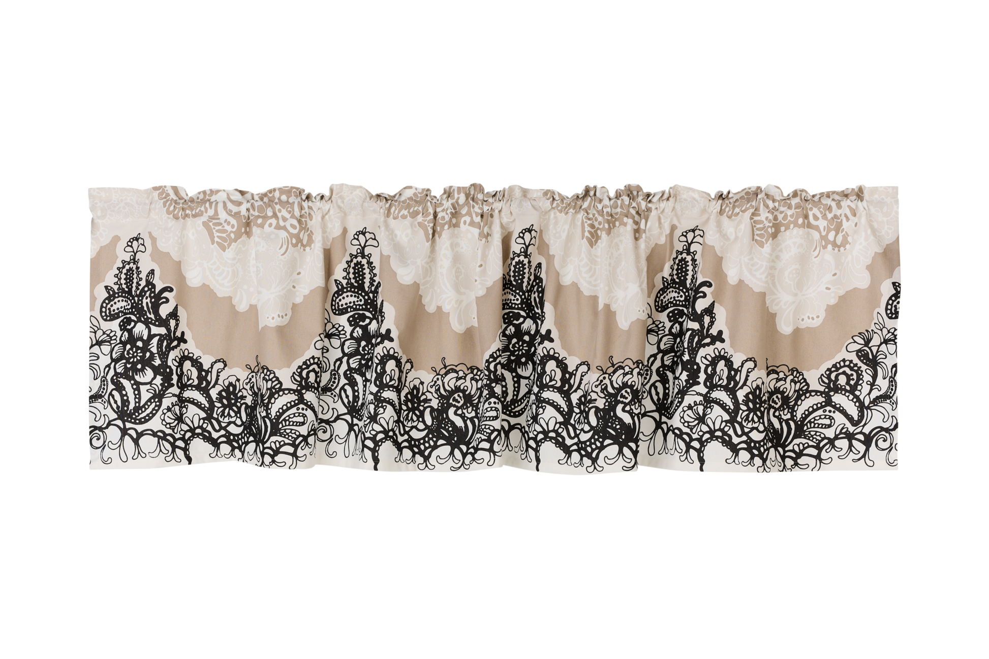 VS110194-1099; Vallila Mandariini-verhokappa Latte / 60x250 cm 