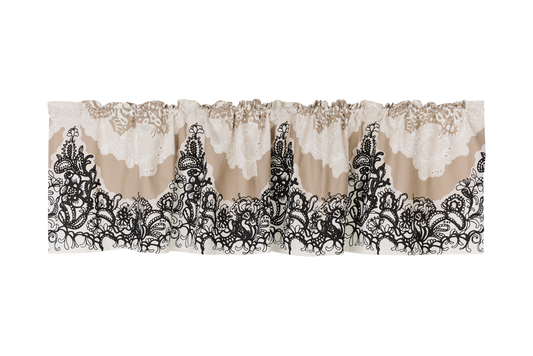 VS110194-1099; Vallila Mandariini-verhokappa Latte / 60x250 cm 