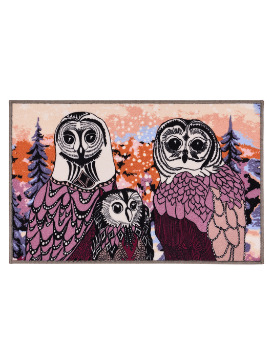 108746-3700; Vallila Huhuu-kynnysmatto Terra / 50x80 cm