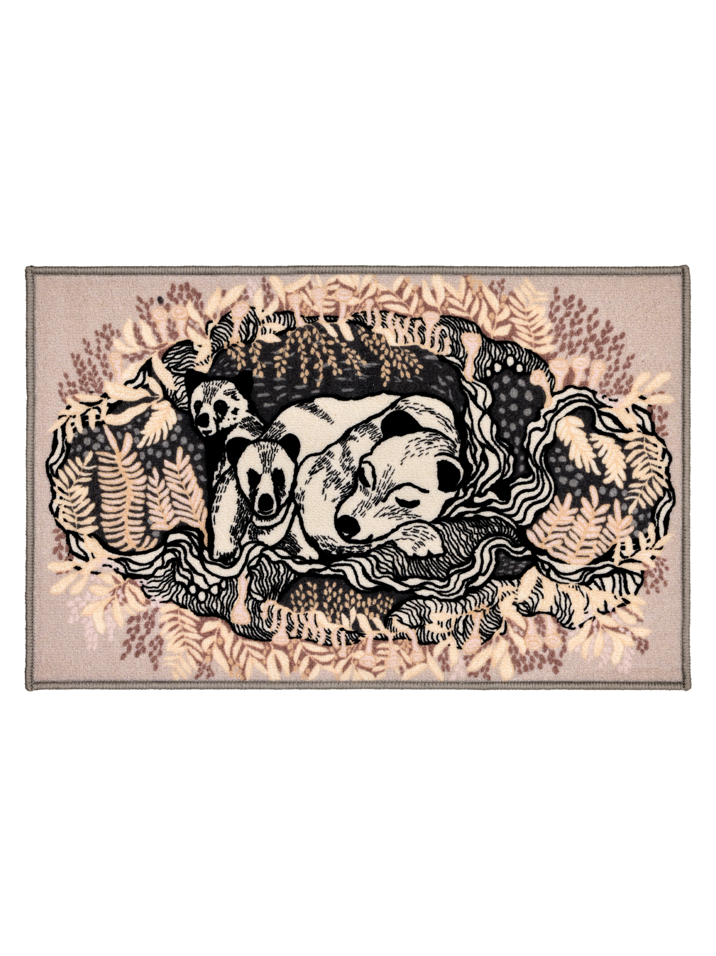 109083-1000; Vallila Unikeot-kynnysmatto Beige / 50x80 cm 