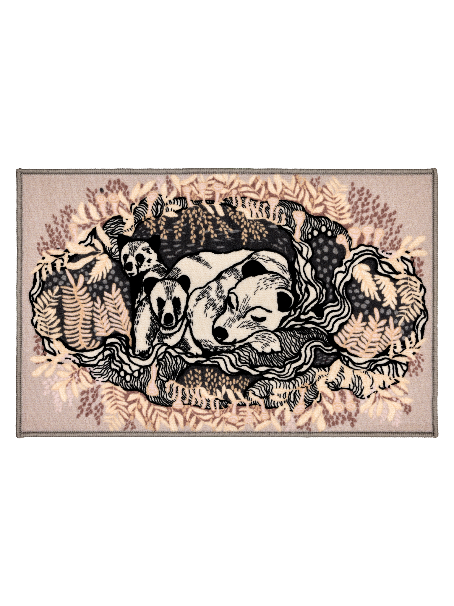 109083-1000; Vallila Unikeot-kynnysmatto Beige / 50x80 cm 