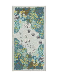 109099-7100; Vallila Tassuttelu-käytävämatto Mintunvihreä / 80x160 cm 