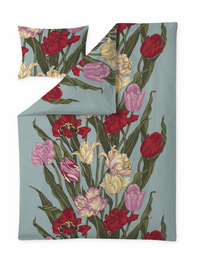 109038-8000; Vallila Kukoistus-satiinipussilakanasetti Monivärinen / 150x210 cm 