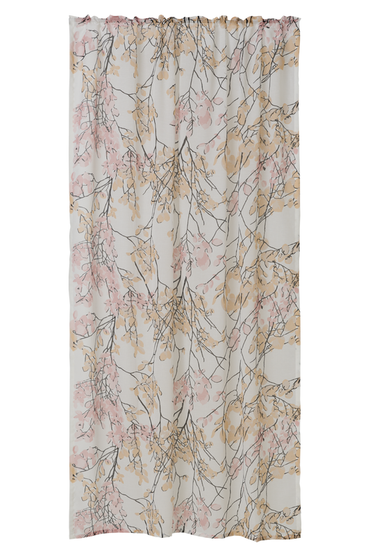 109017-4130; Vallila Lehtisade-valoverho Pinkki / 140x240 cm 