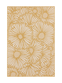 109068-2900; Vallila Stella-matto Keltainen / 133x190 cm 