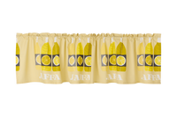 106795-2100; Vallila Jaffa-verhokappa Keltainen / 60x250 cm 