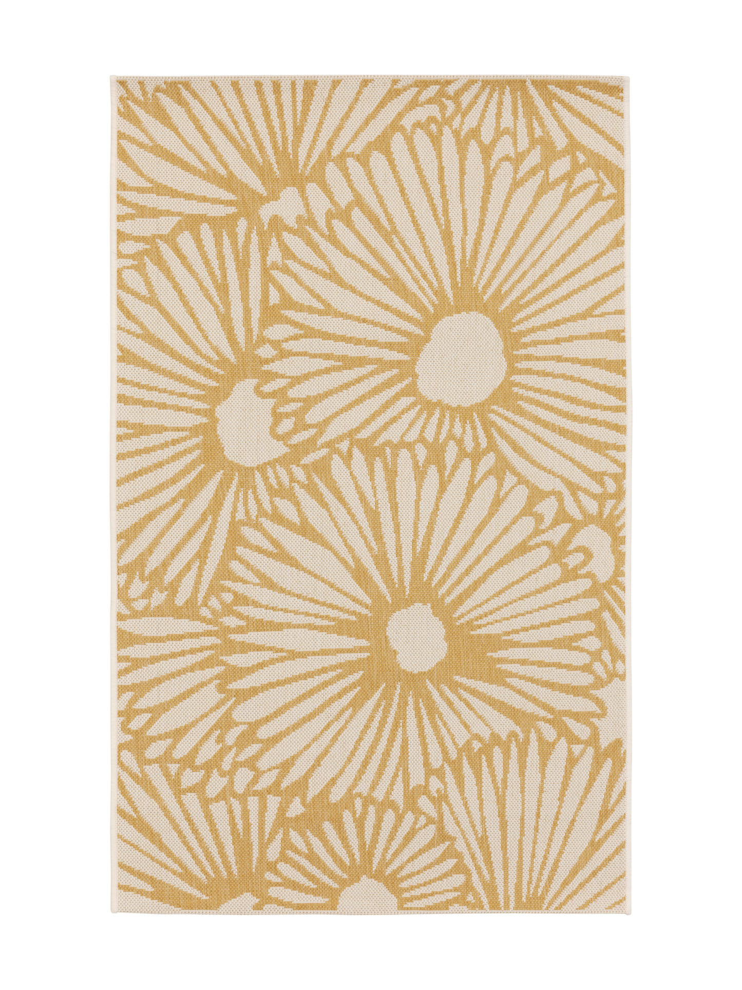 109065-2900; Vallila Stella-käytävämatto Keltainen / 100x150 cm 