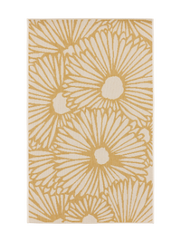 109065-2900; Vallila Stella-käytävämatto Keltainen / 100x150 cm 