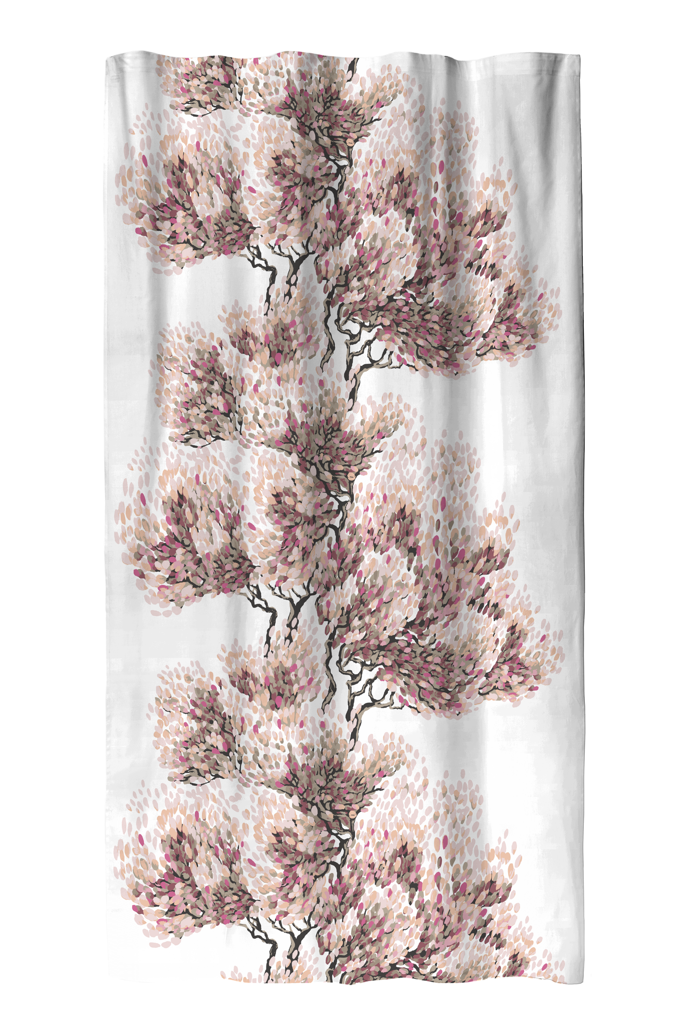 108580-4200; Vallila Väre-verho Roosa / 140x250 cm 