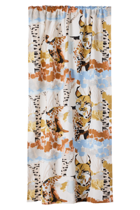 23310-101305-1060CU; Vallila Ilves-verho Beige / Sininen / 140x250 cm 