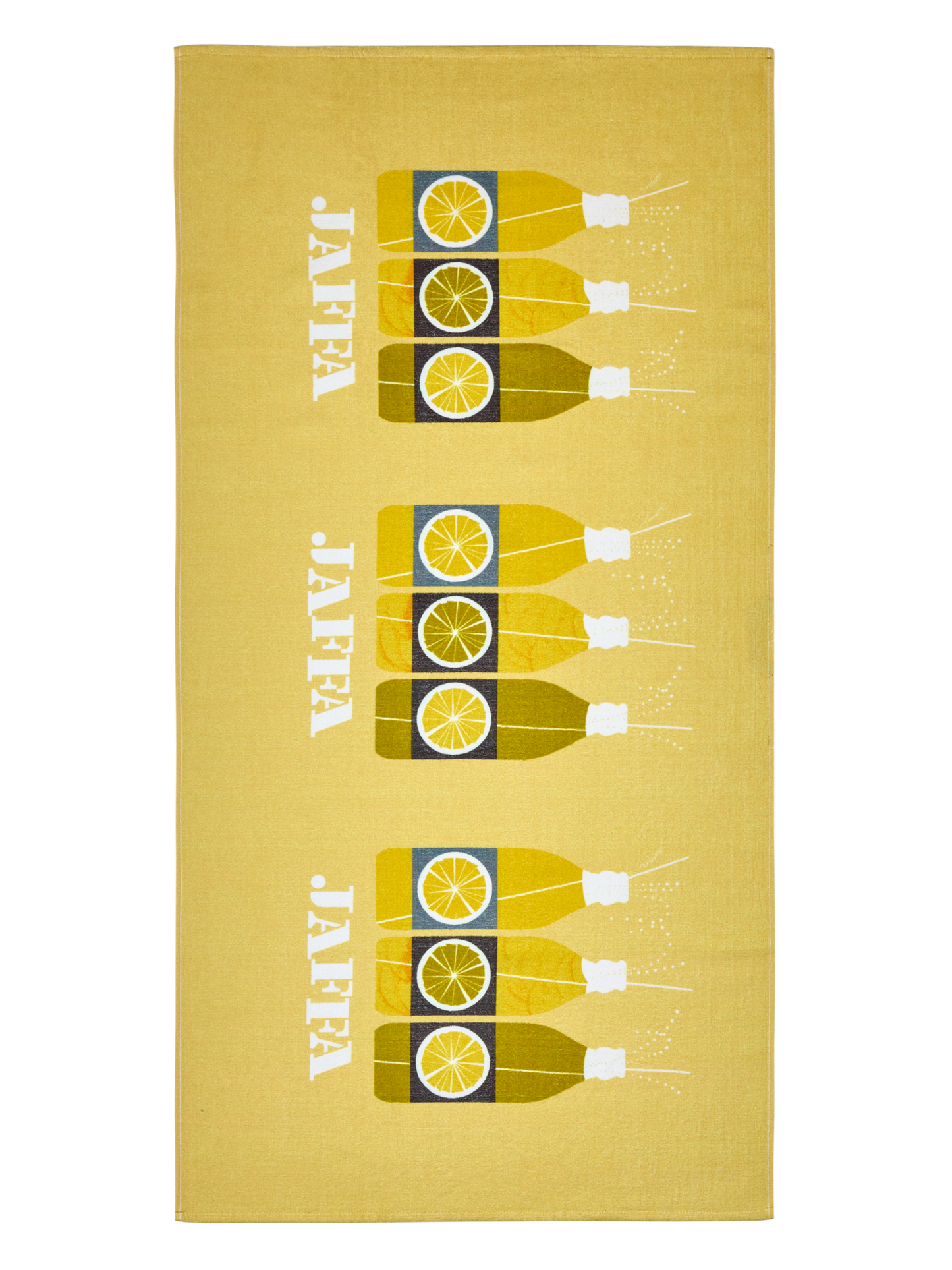 108968-2100; Vallila Jaffa-pyyhe Keltainen / 70x140 cm 