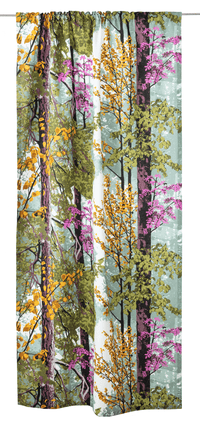 103358-4; Vallila Harmonia-verho Monivärinen / 140x250 cm 