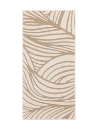 109260-1001; Vallila Aallokko-käytävämatto Beige-valkoinen / 80x160 cm 