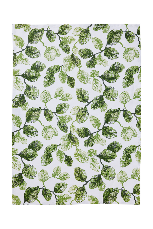 108255-7500; Vallila Alkulähde-keittiöpyyhe 2 kpl Vihreä / 50x70 cm 