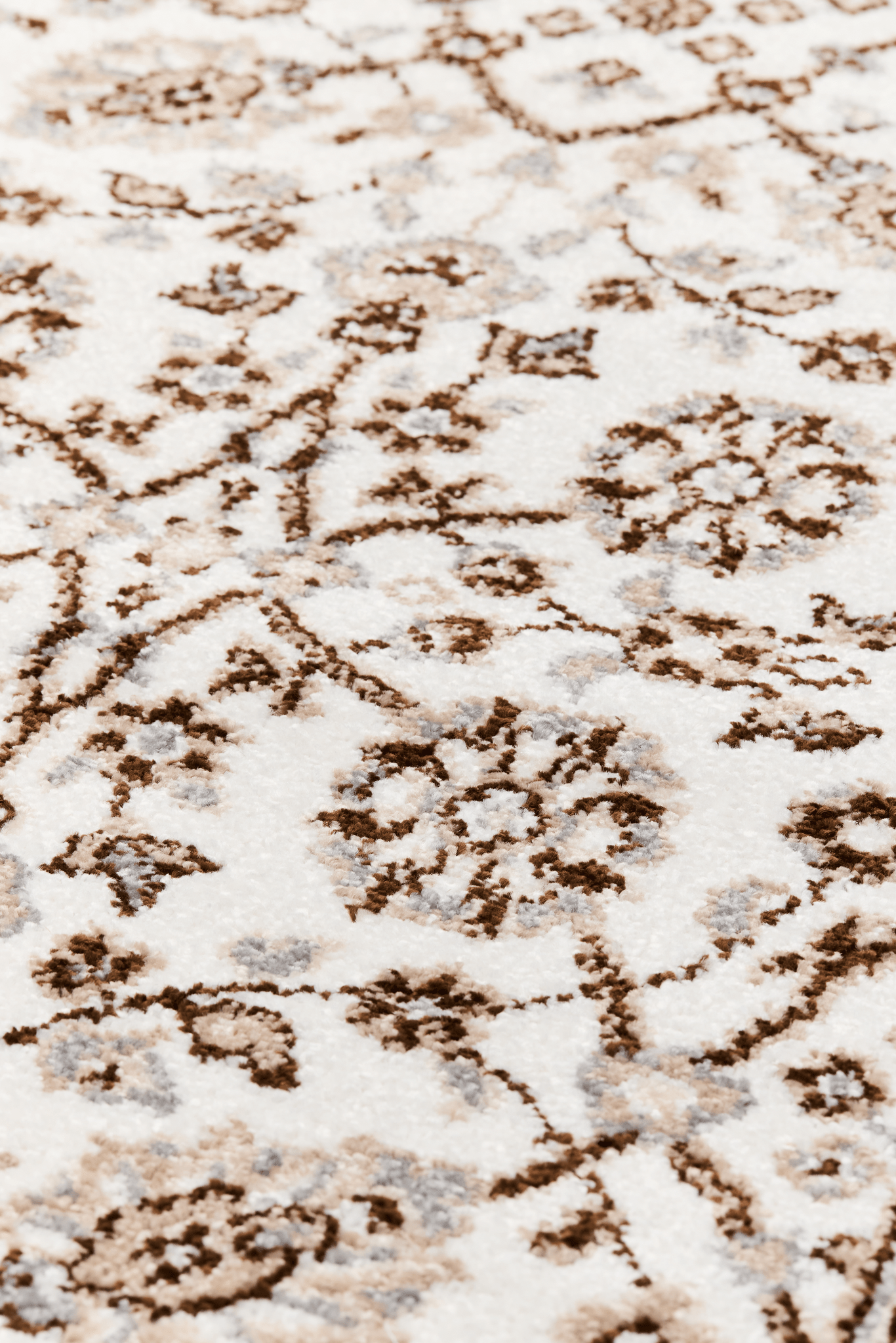 109265-1001_1; 109264-1001_1; Vallila Kaneli-käytävämatto Beige-valkoinen / 80x150 cm 