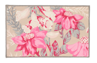 108603-4303; Vallila Lupaus-kynnysmatto Beige-pinkki / 50x80 cm 