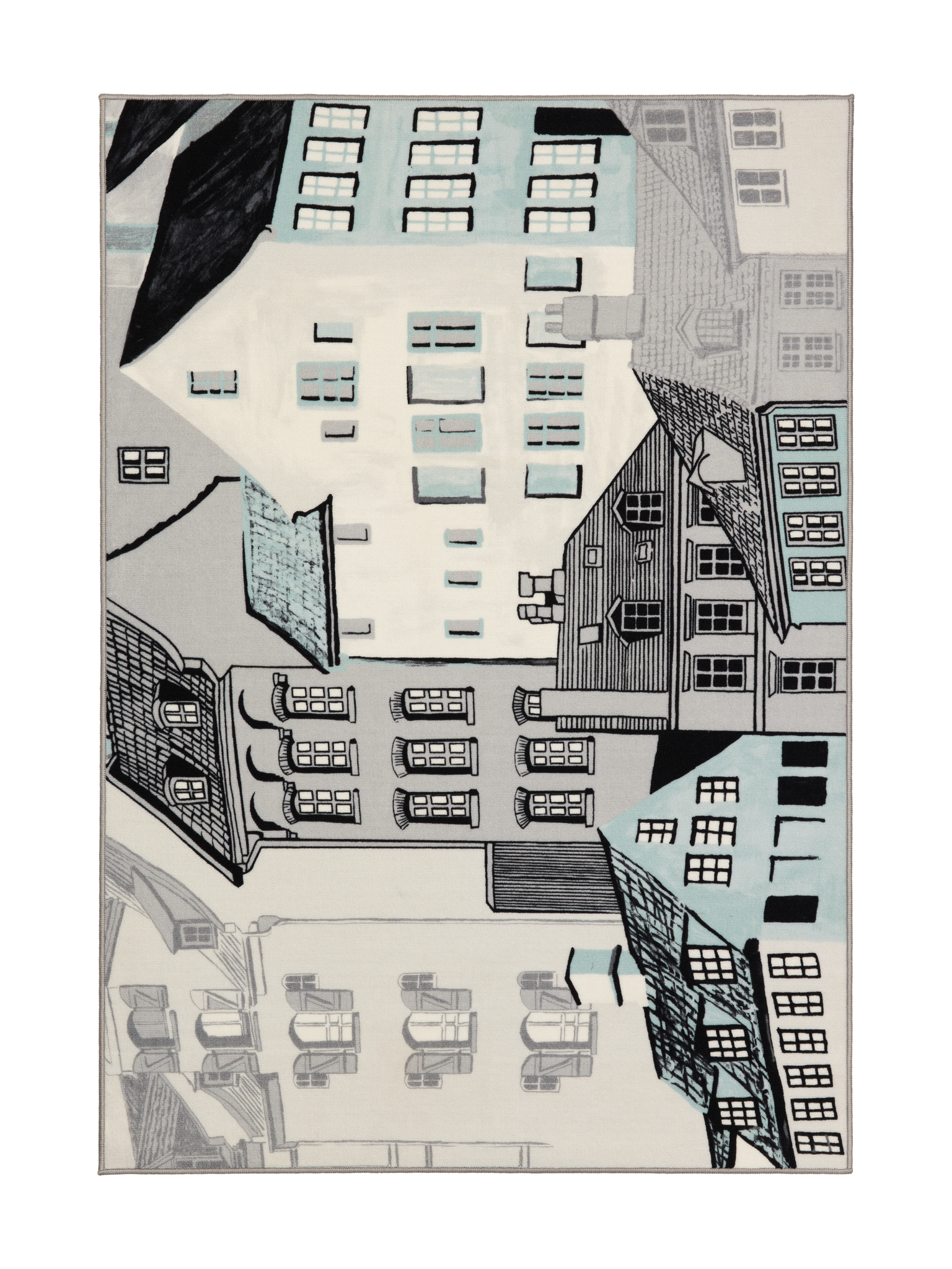 108590-6370; Vallila Kobenhavn-matto Mintunvihreä / 133x190 cm 