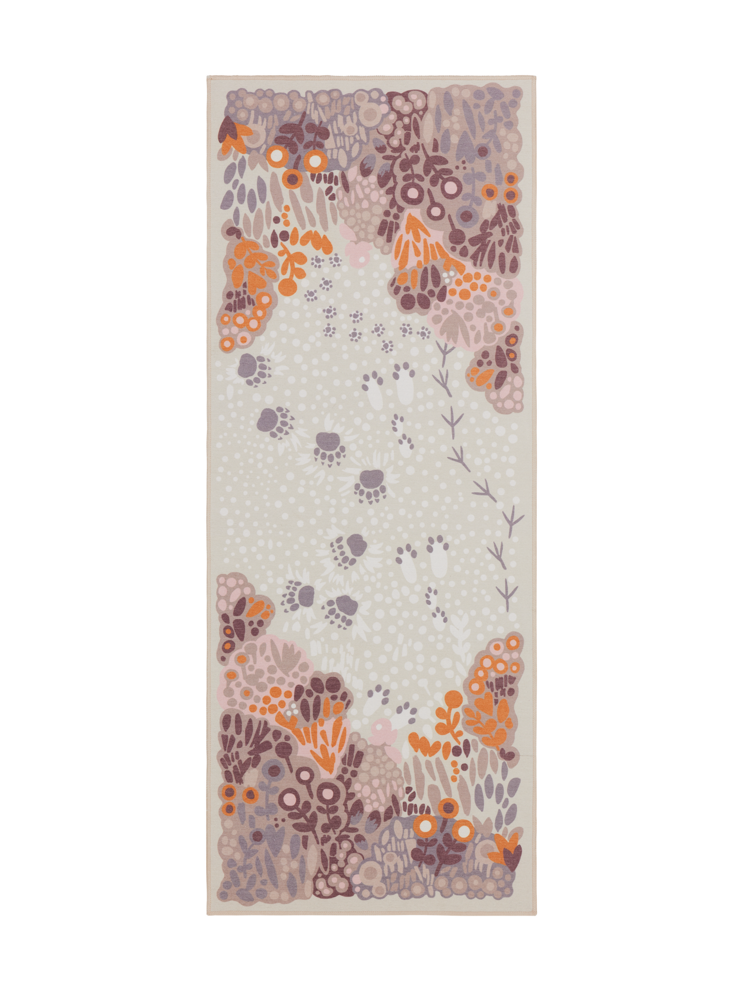 108313-0310; Vallila Tassuttelu-käytävämatto Beige / 80x160 cm 
