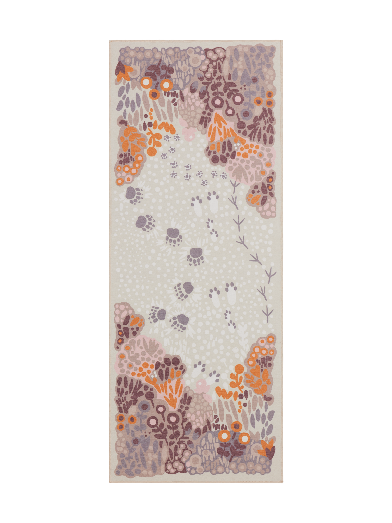 108313-0310; Vallila Tassuttelu-käytävämatto Beige / 80x160 cm 