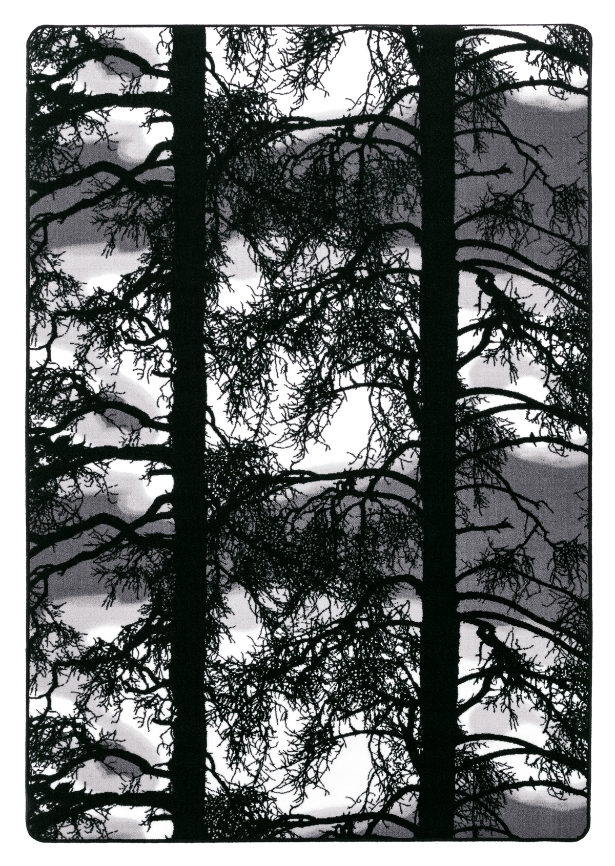 109409-69; Vallila Kelohonka-matto Harmaa / 160x230 cm 