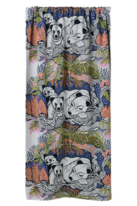 109020-8000; Vallila Unikeot-pimennysverho Monivärinen / 140x250 cm 