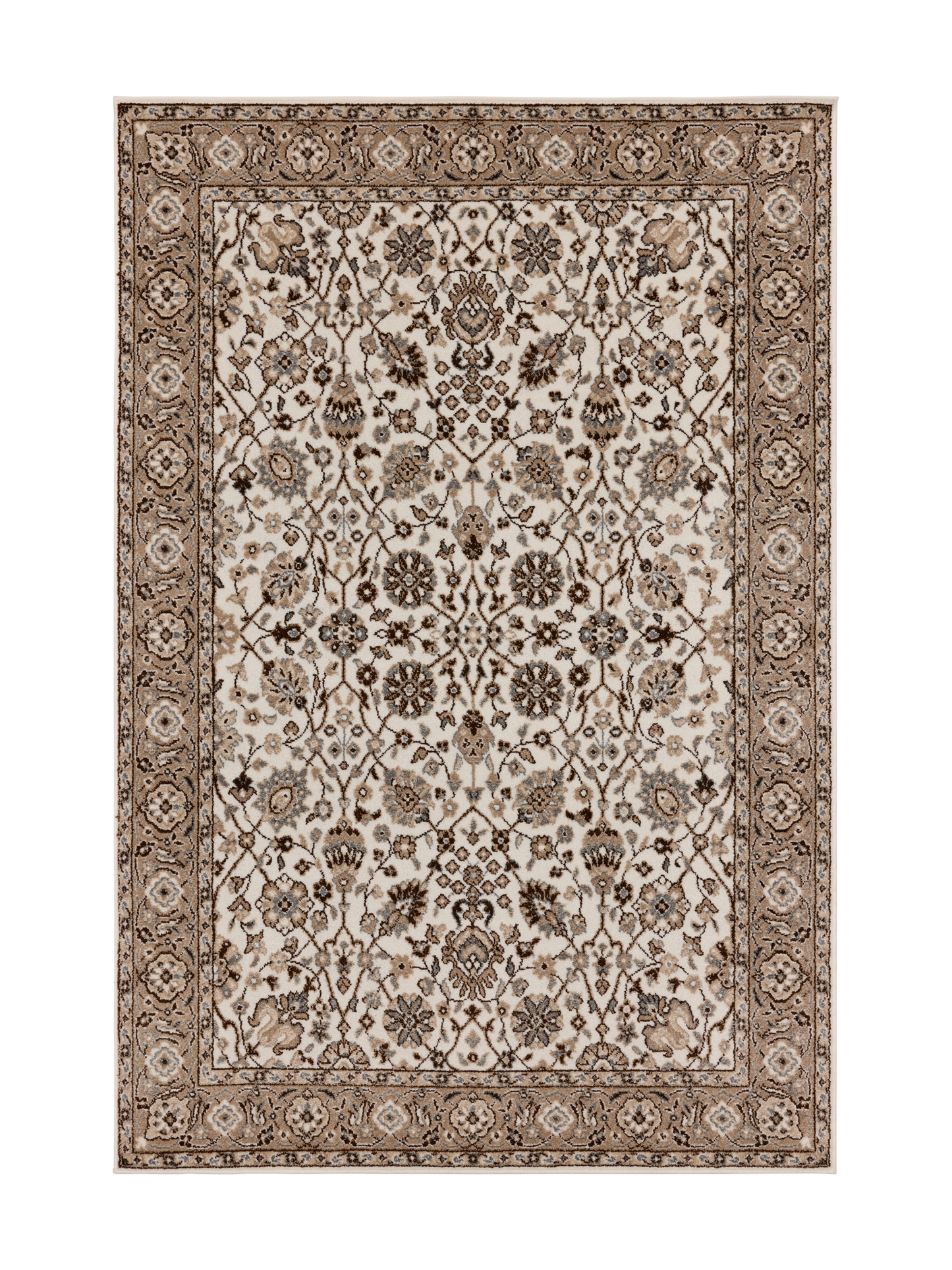 109267-1001; Vallila Kaneli-matto Beige-valkoinen / 160x230 cm 