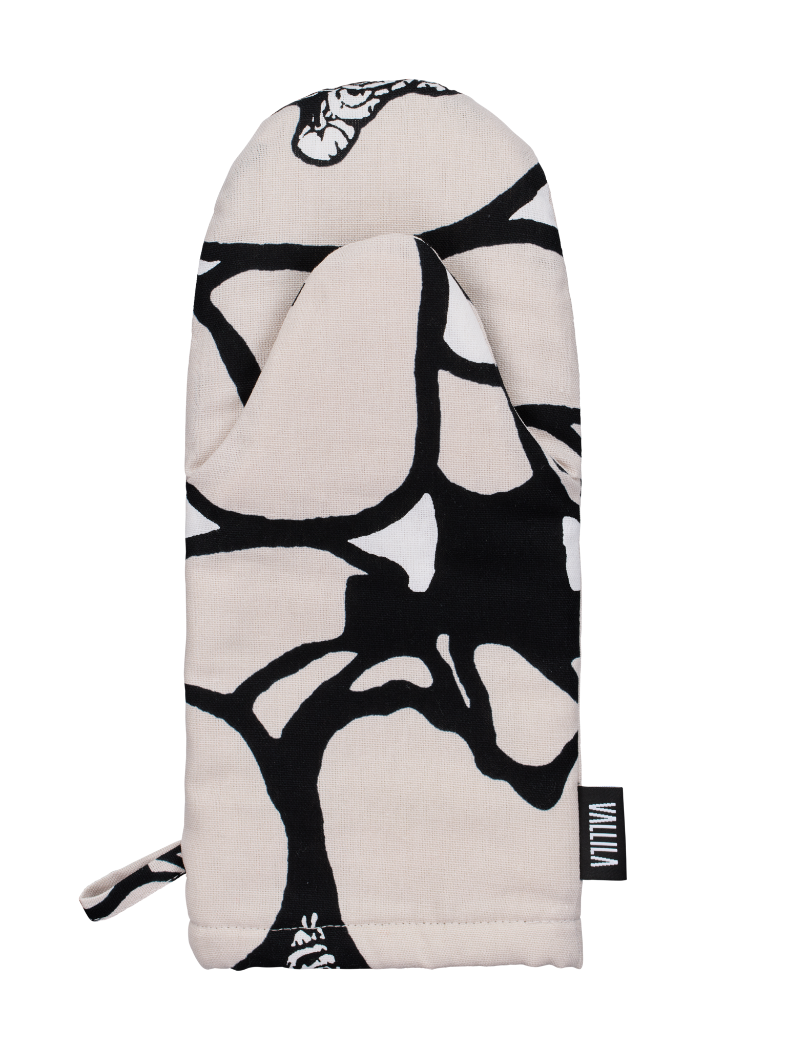 107099-1; Vallila Makeba-patakinnas Beige / 15x33 cm 