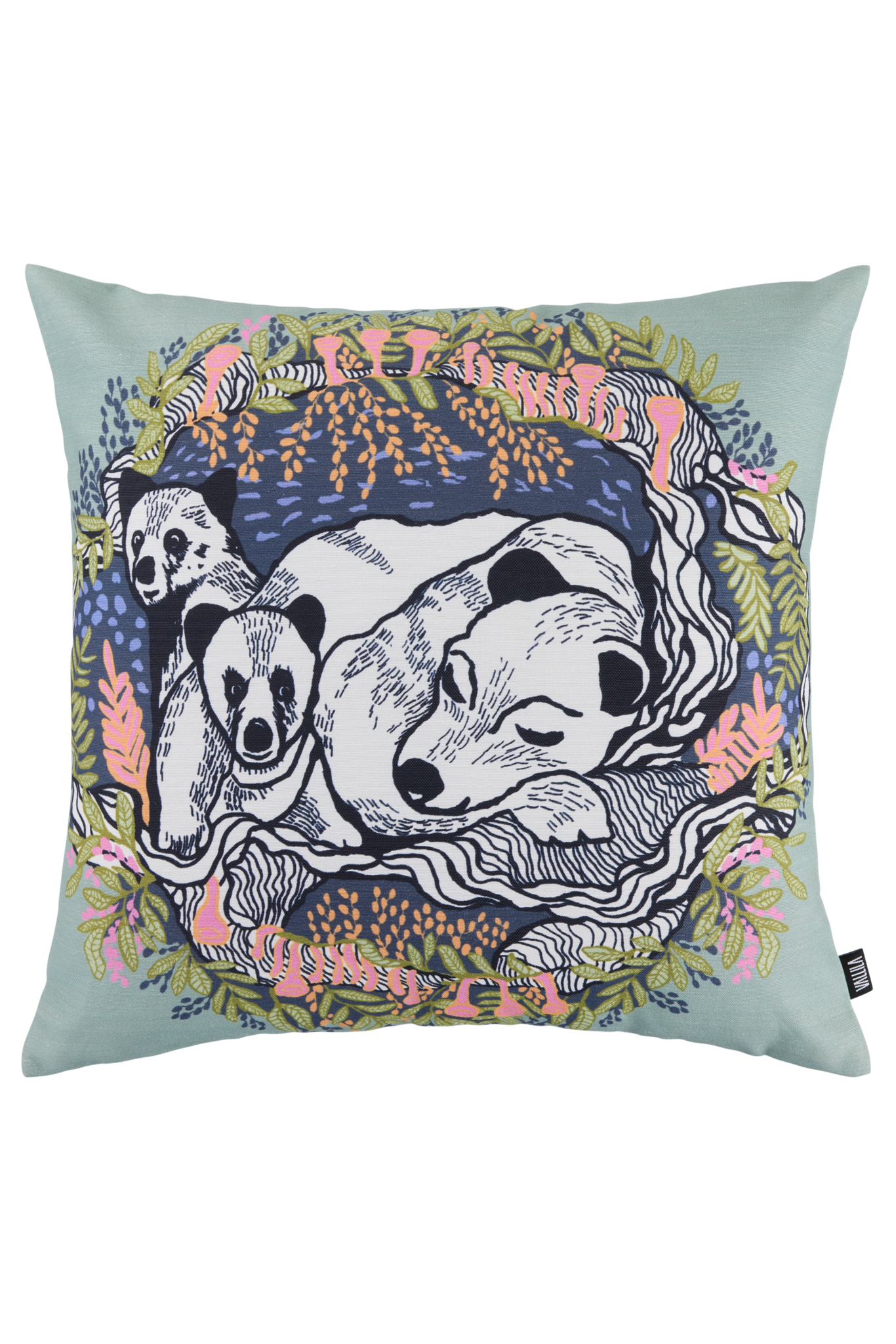 109035-8000; Vallila Unikeot-koristetyynynypäällinen Monivärinen / 43x43 cm 