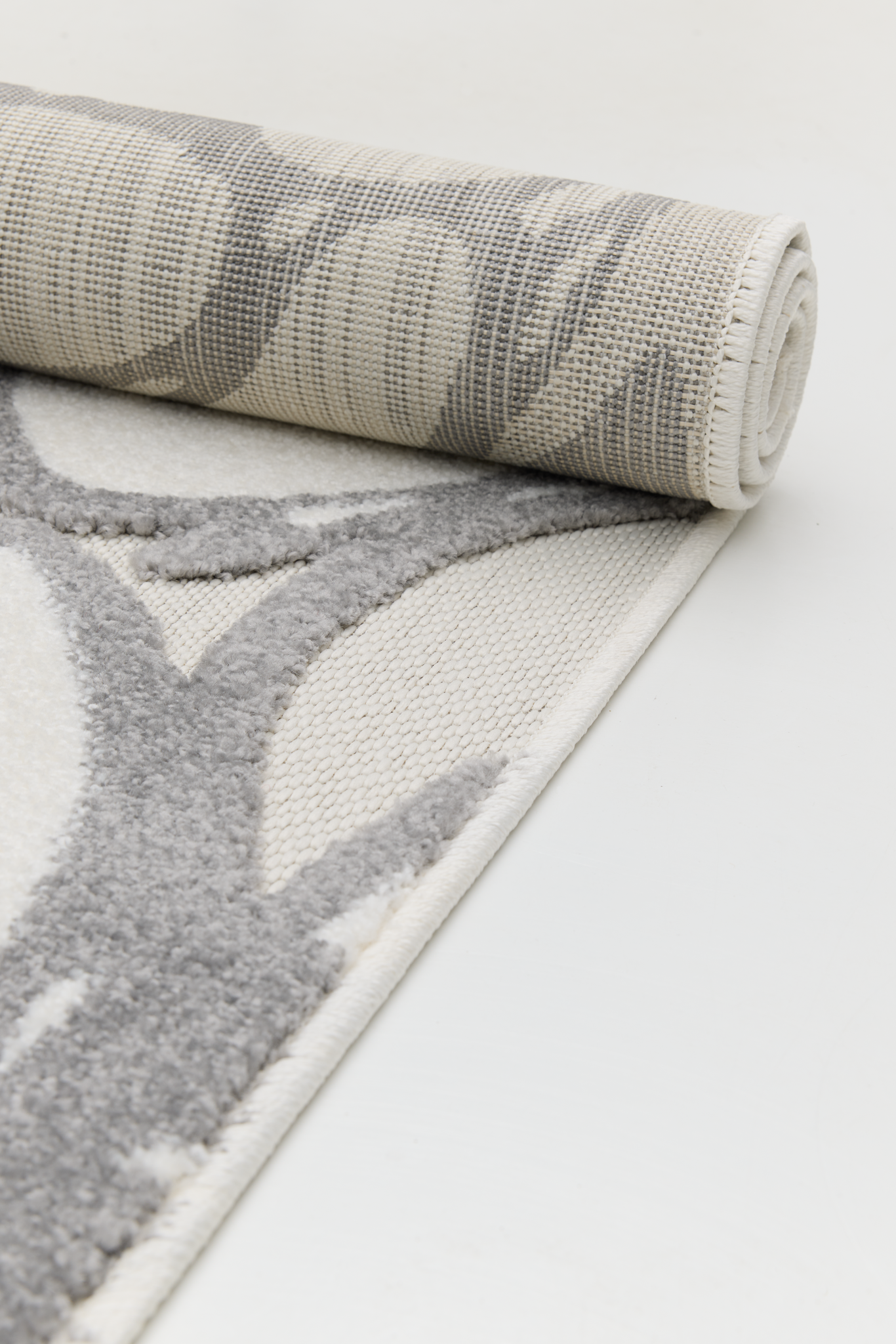 109368-9100_1; 109367-9100_1; Vallila Agnes-matto Harmaa / 160x230 cm 