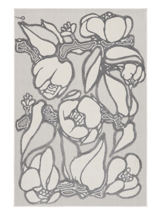 109368-9100; 109367-9100; Vallila Agnes-matto Harmaa / 160x230 cm 