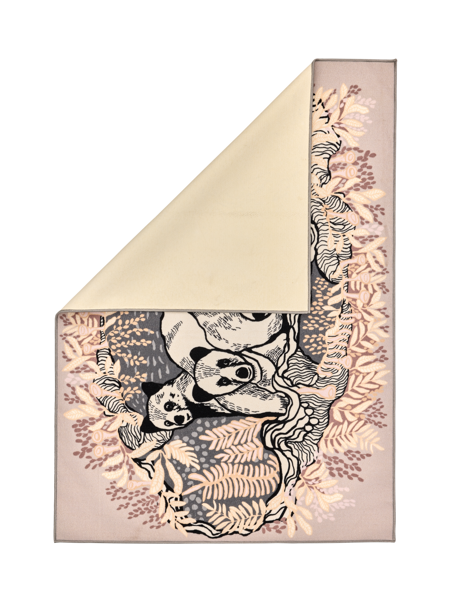 109084-1000_2; Vallila Unikeot-matto Beige / 133x190 cm 