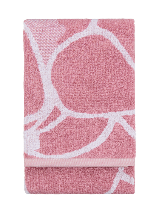 102889-4100; Vallila Makeba-pyyhe Roosa / 70x140 cm 