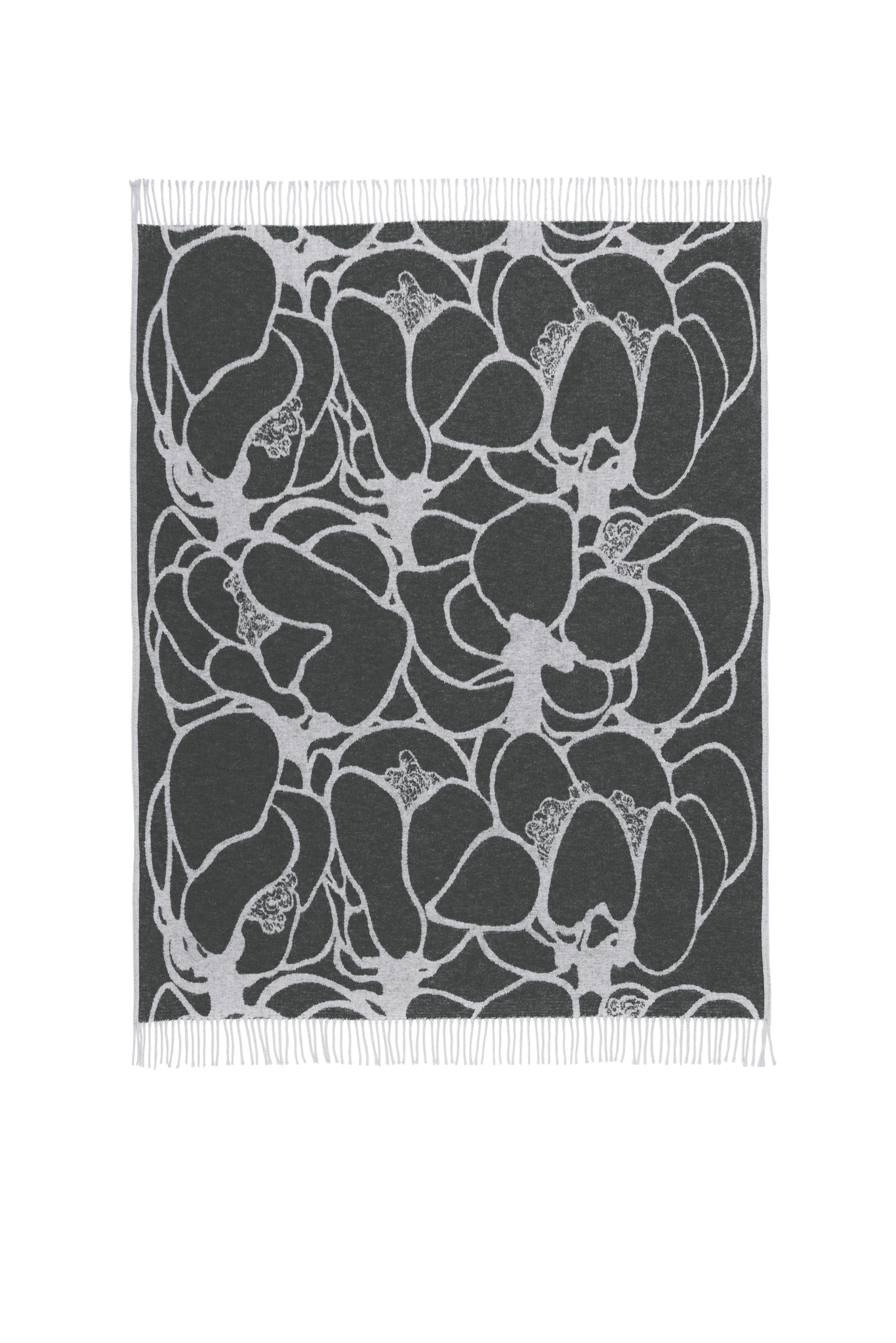 107059-01_1; Vallila Makeba-huopa Harmaa / 125x170 cm 