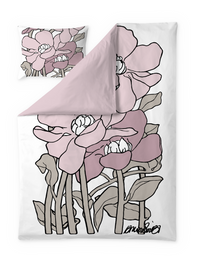 109145-4000; Vallila Olivia-pussilakanasetti Roosa / 150x210 cm 