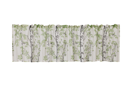 108214-7303; Vallila Luontopolku-valoverhokappa Sammaleenvihreä / 60x250 cm 