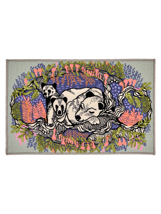 109083-8000; Vallila Unikeot-kynnysmatto Monivärinen / 50x80 cm 