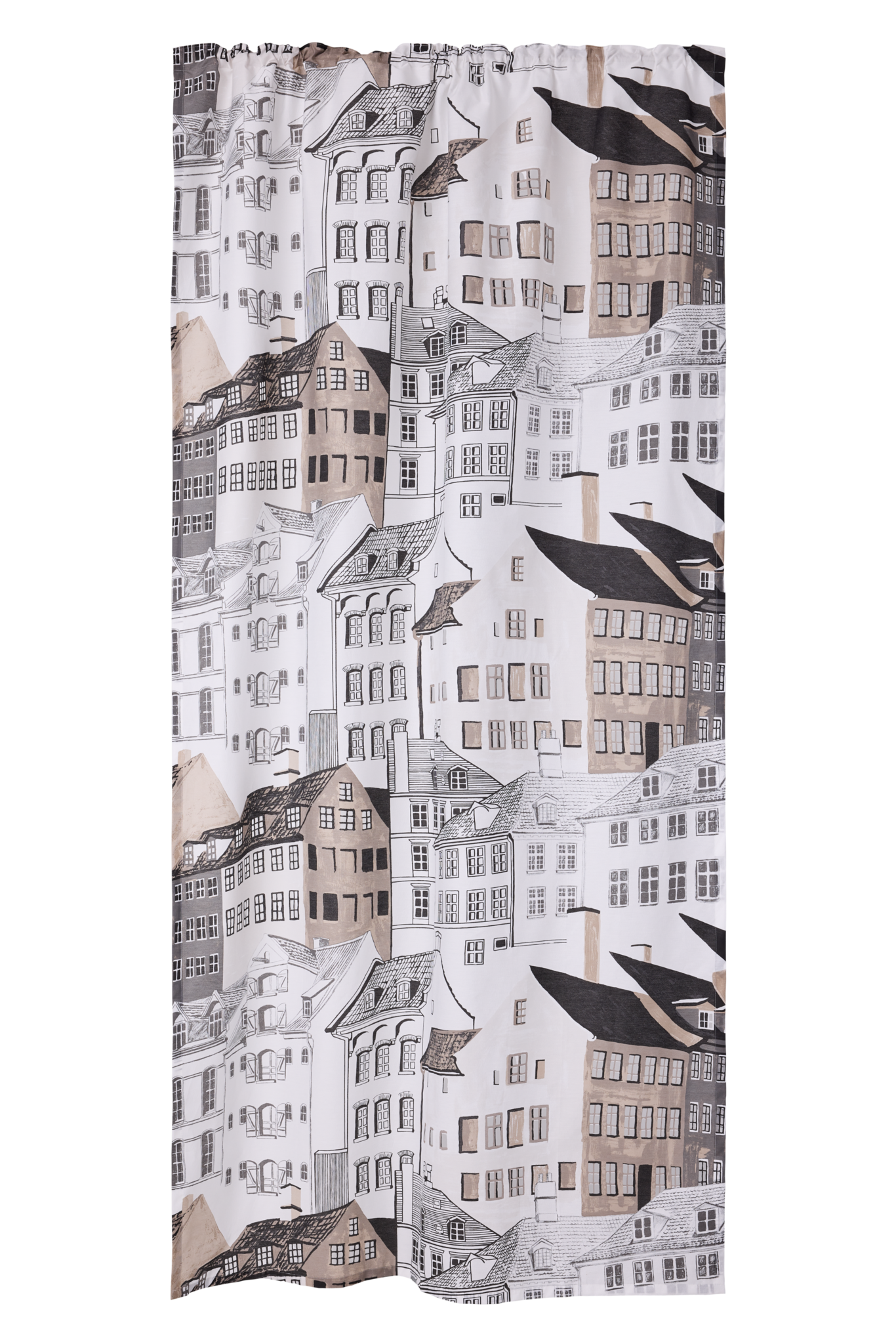 CT001712-1200; Vallila Kobenhavn-valoverho Latte / 140x250 cm 