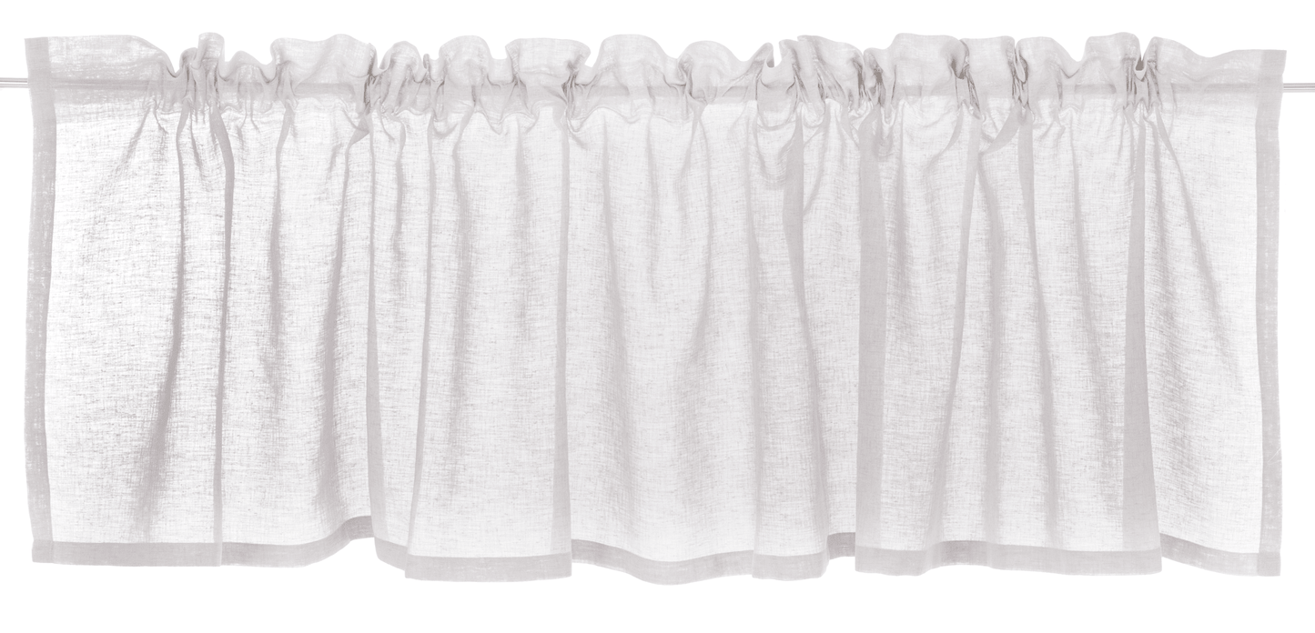 101356-1; Vallila Formula-valoverhokappa Valkoinen / 60x250 cm 