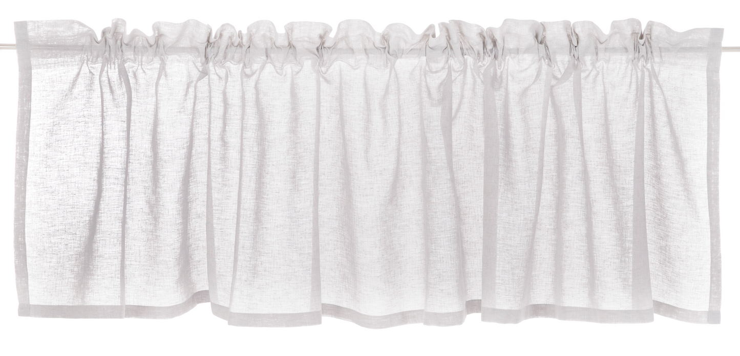 101356-1; Vallila Formula-valoverhokappa Valkoinen / 60x250 cm 