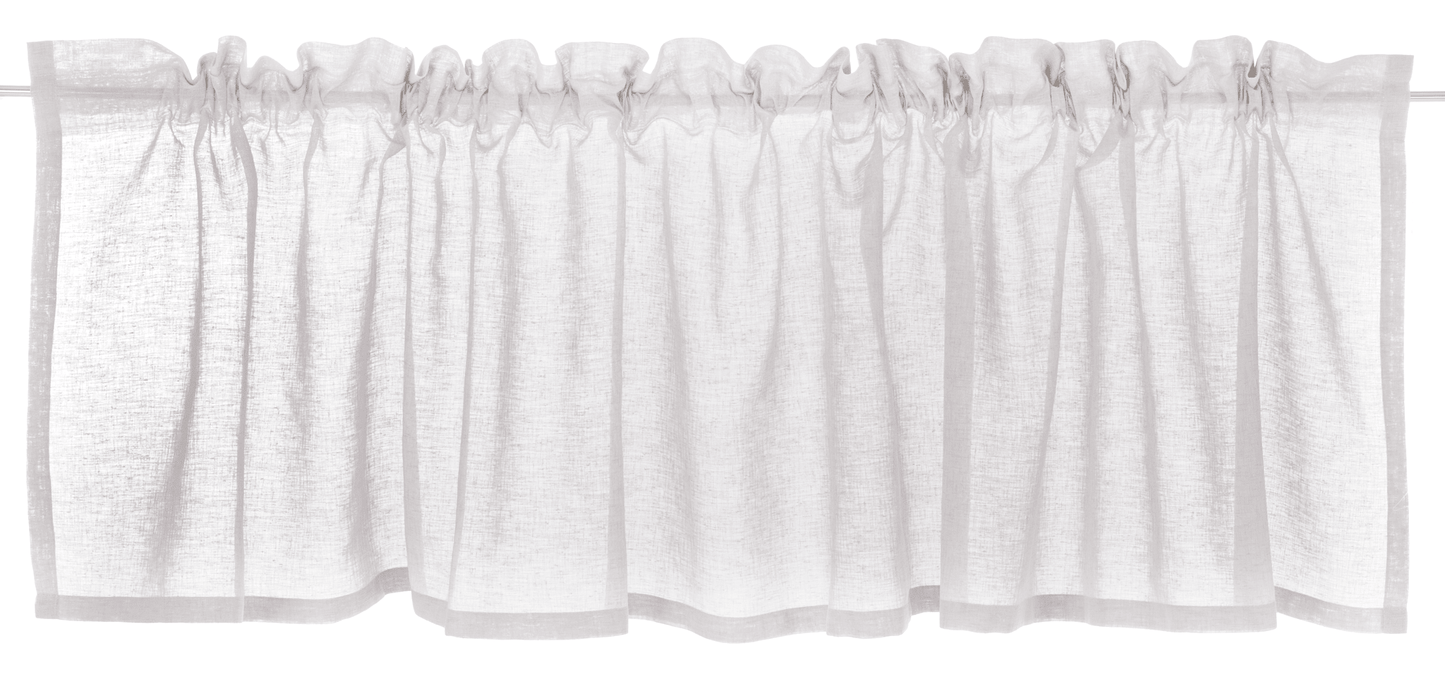 101356-1; Vallila Formula-valoverhokappa Valkoinen / 60x250 cm 