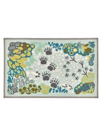 109098-7100; Vallila Tassuttelu-kynnysmatto Mintunvihreä / 50x80 cm 