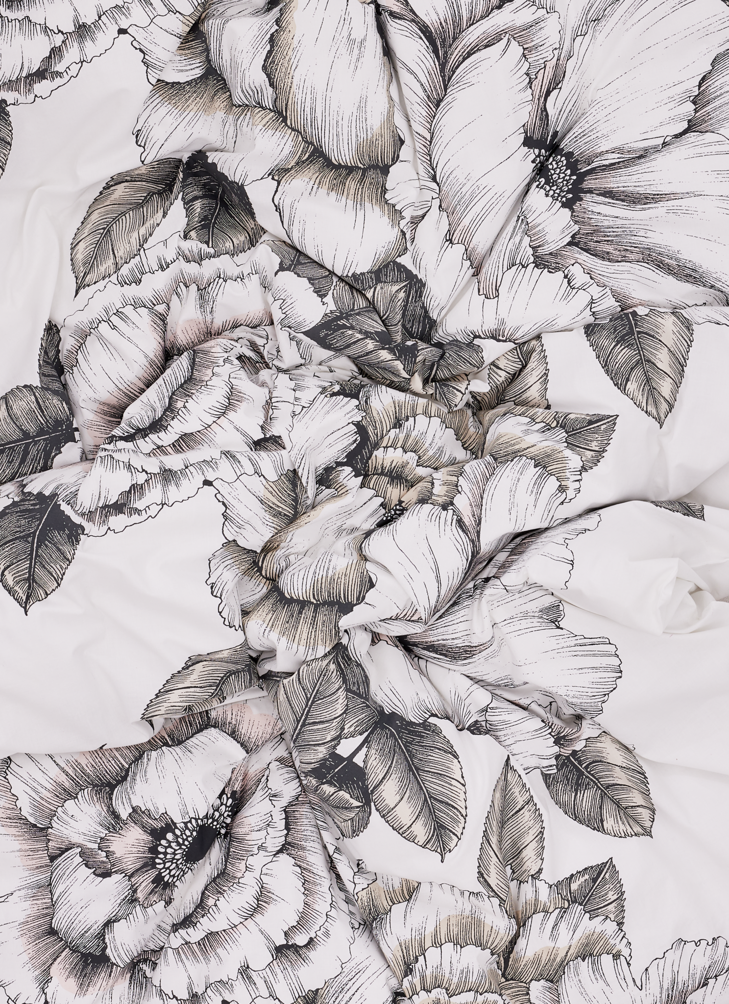 CT002753-0100_1; Vallila Alma-pussilakanasetti Valkoinen / 150x210 cm 