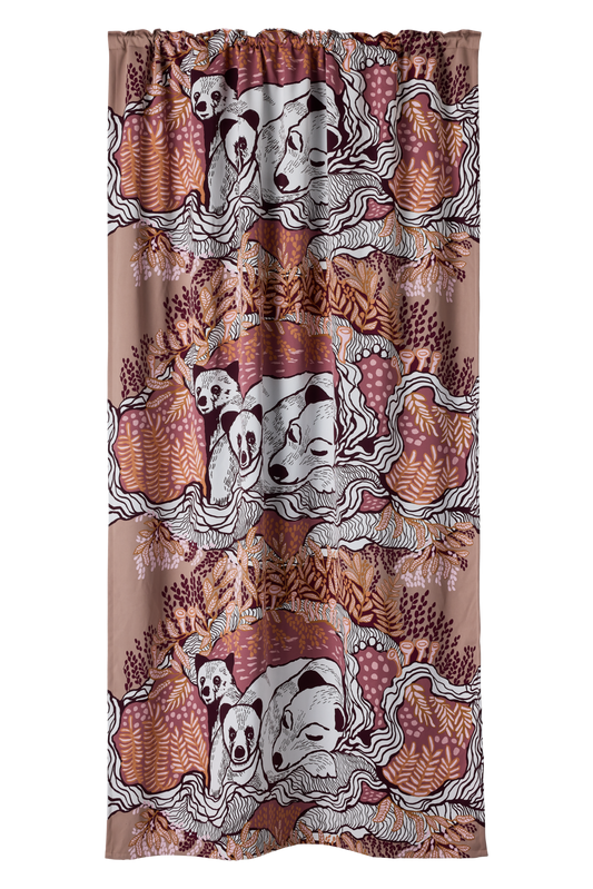 3127-81693-4210CU; Vallila Unikeot-pimennysverho Roosa / 140x250 cm 