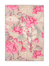 108606-4303; Vallila Lupaus-matto Beige-pinkki / 160x230 cm 