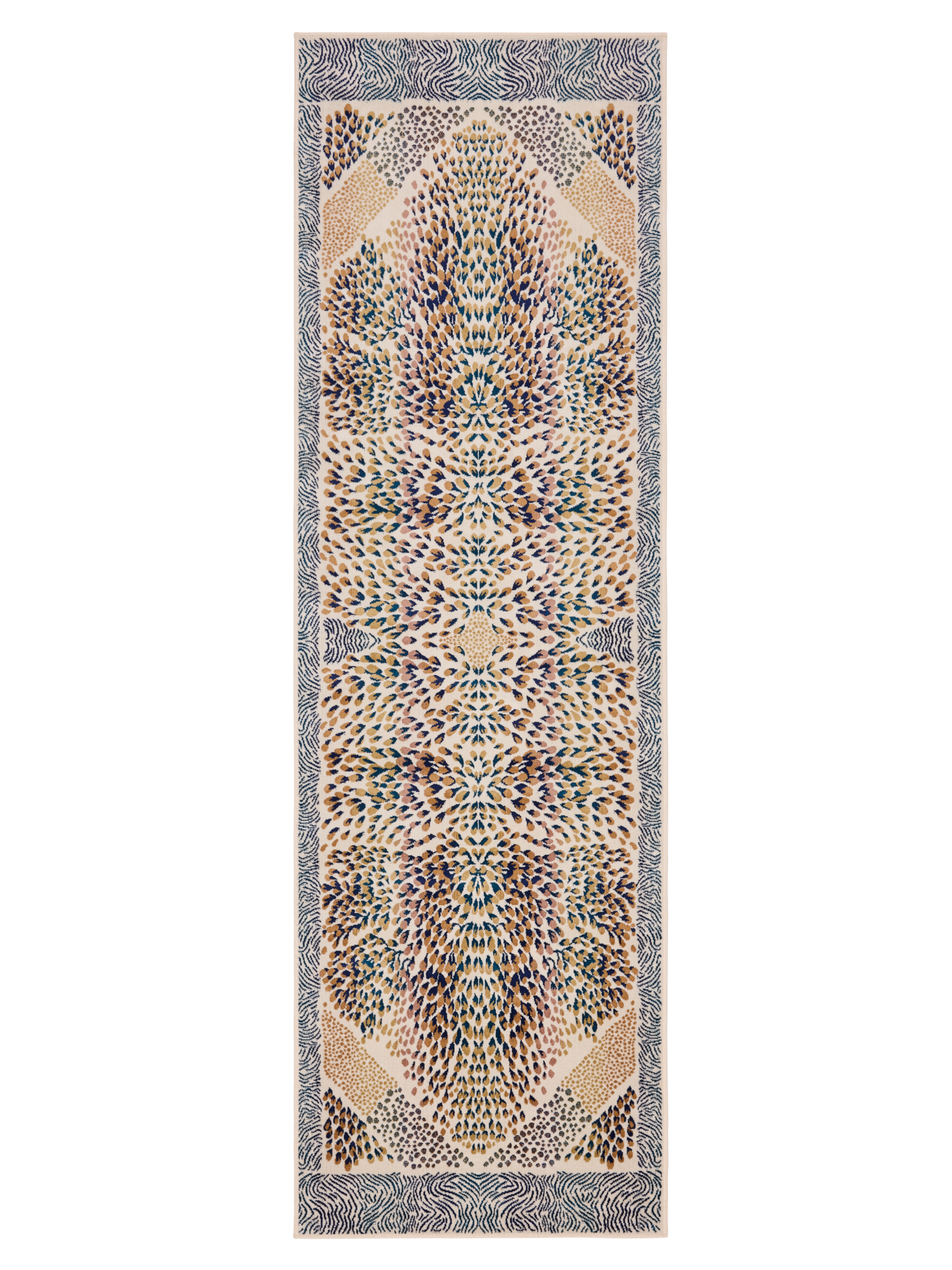 108711-5; Vallila Taiga-käytävämatto Monivärinen / 68x110 cm 