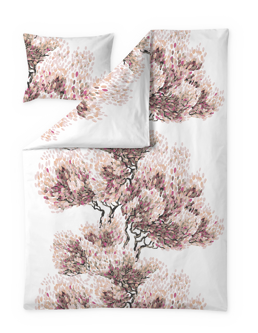 108578-4200; Vallila Väre-pussilakanasetti Roosa / 150x210 cm 